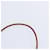 Hermès Colar Choker Coração Cadena Viviride em couro marrom Hermes  - vista 4