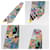 Foulard Twilly Hermès in seta multicolore - vista 4