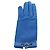 Hermès Medor Lederhandschuhe Blau - Ansicht 2