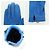 Hermès Medor Lederhandschuhe Blau - Ansicht 6