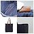 Hermès Calicut Denim Tote Blau - Ansicht 5