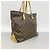 Borsa Tote Cabas Mezzo Monogramma Louis Vuitton Marrone - vista 2