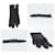 Hermès 24 Faubourg Handschuhe Schwarz - Ansicht 3
