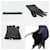 Hermès 24 Faubourg Handschuhe Schwarz - Ansicht 6
