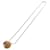 Woodball-Halskette aus Metall in Beige von Hermès  - Ansicht 2