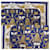Sciarpa Hermès Carré 90 Blu - vista 3