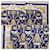 Sciarpa Hermès Carré 90 Blu - vista 6
