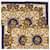 Sciarpa Hermès Carré 90 Blu - vista 3