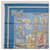 Sciarpa Hermès Carré 90 Blu - vista 2