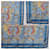 Sciarpa Hermès Carré 90 Blu - vista 4