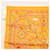 Sciarpa Gavroche 45 Hermès Arancione  - vista 2
