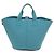 Hermès Panier Plage GM Tragetasche Blau - Ansicht 2