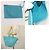 Hermès Panier Plage GM Tragetasche Blau - Ansicht 7