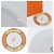 Hermès Hermes Africa Plate Pottery White Yellow Orange - view 5