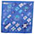 Sciarpa Hermès Carré 90 Blu  - vista 1
