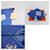 Sciarpa Hermès Carré 90 Blu  - vista 5