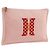 Pochette Hermès in cotone rosso argento