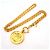 Chanel Cambon Circle Gold Plated Necklace Golden - view 3
