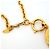 Chanel Cambon Circle Gold Plated Necklace Golden - view 4