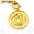 Chanel Cambon Circle Gold Plated Necklace Golden - view 8