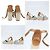 Scarpe Espadrilles Tipoli Hermès Beige - vista 3