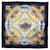 Sciarpa Hermès Carré 90 Blu  - vista 1