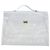 Borsa Kelly Hermès bianca Bianco - vista 2