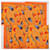 Bufanda Hermès Carré 90 Naranja  - vista 3