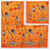 Bufanda Hermès Carré 90 Naranja  - vista 4