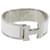 Bracciale Click Crack in metallo bianco Hermès  - vista 1