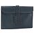 Borsa Clutch Birkin di Hermès Blu