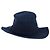 Cappello Hermès in lino blu navy - vista 2