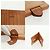 Hermès Bilderrahmen aus Holz in Beige - Ansicht 6
