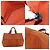 Borsa Hermès Valparaiso MM Arancione - vista 5
