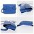 Borsa a Spalla Pochette Courchevel Hermès Blu - vista 3