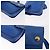 Borsa a Spalla Pochette Courchevel Hermès Blu - vista 5
