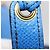 Borsa a Spalla Pochette Courchevel Hermès Blu - vista 8