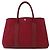 Borsa Hermès Garden Party MM Rosso - vista 2