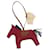Porte-clés Rodeo MM d'Hermès Rouge  - vue 1