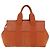Borsa Tote PM Valparaiso di Hermès Arancione - vista 2
