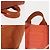 Borsa Tote PM Valparaiso di Hermès Arancione - vista 4