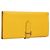 Billetera Hermès Birkin Amarilla de Cuero Amarillo
