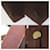 Borsa Hermès Herbag Cabas MM D'oro - vista 6