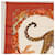 Sciarpa Hermès Carré 90 Arancione  - vista 2