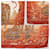 Sciarpa Hermès Carré 90 Arancione  - vista 4