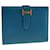 Hermès Billetera Compacta Bearn Hermes Azul