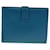 Hermès Billetera Compacta Bearn Hermes Azul - vista 2
