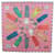 Sciarpa Hermès Carré 90 Rosa  - vista 1