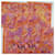 Sciarpa Hermès Carré 90 Arancione  - vista 3