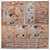 Sciarpa Hermès Carré 90 Beige  - vista 4